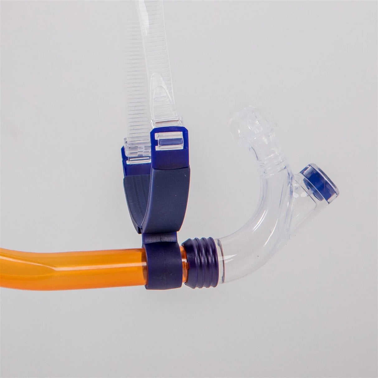 Zone3 Snorkel Front Facing Orange/Transparent