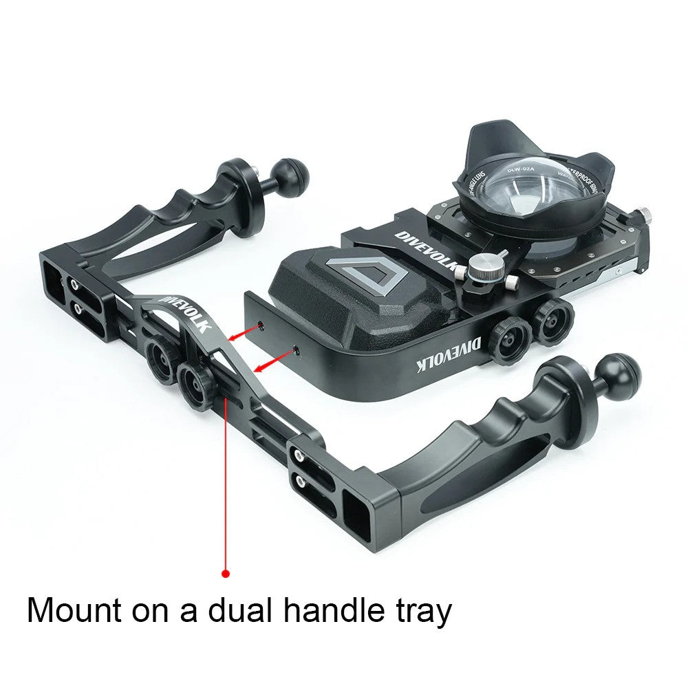 DIVEVOLK Vertical Horizontal Switching L Bracket for Seatouch 4 Max