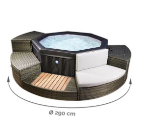 Netspa Octopus komplet møbelsæt til Netspa Octopus