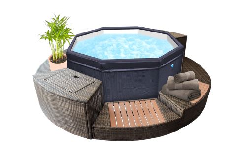 Netspa Octopus Spa 4-6 personer uden komplet møbelsæt