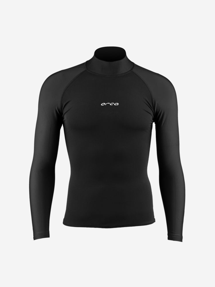 Orca Thermal Long Sleeve Rash Guard Tango til Mænd Sort