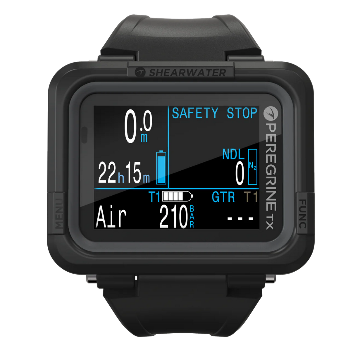 Shearwater Dykkercomputer Peregrine TX