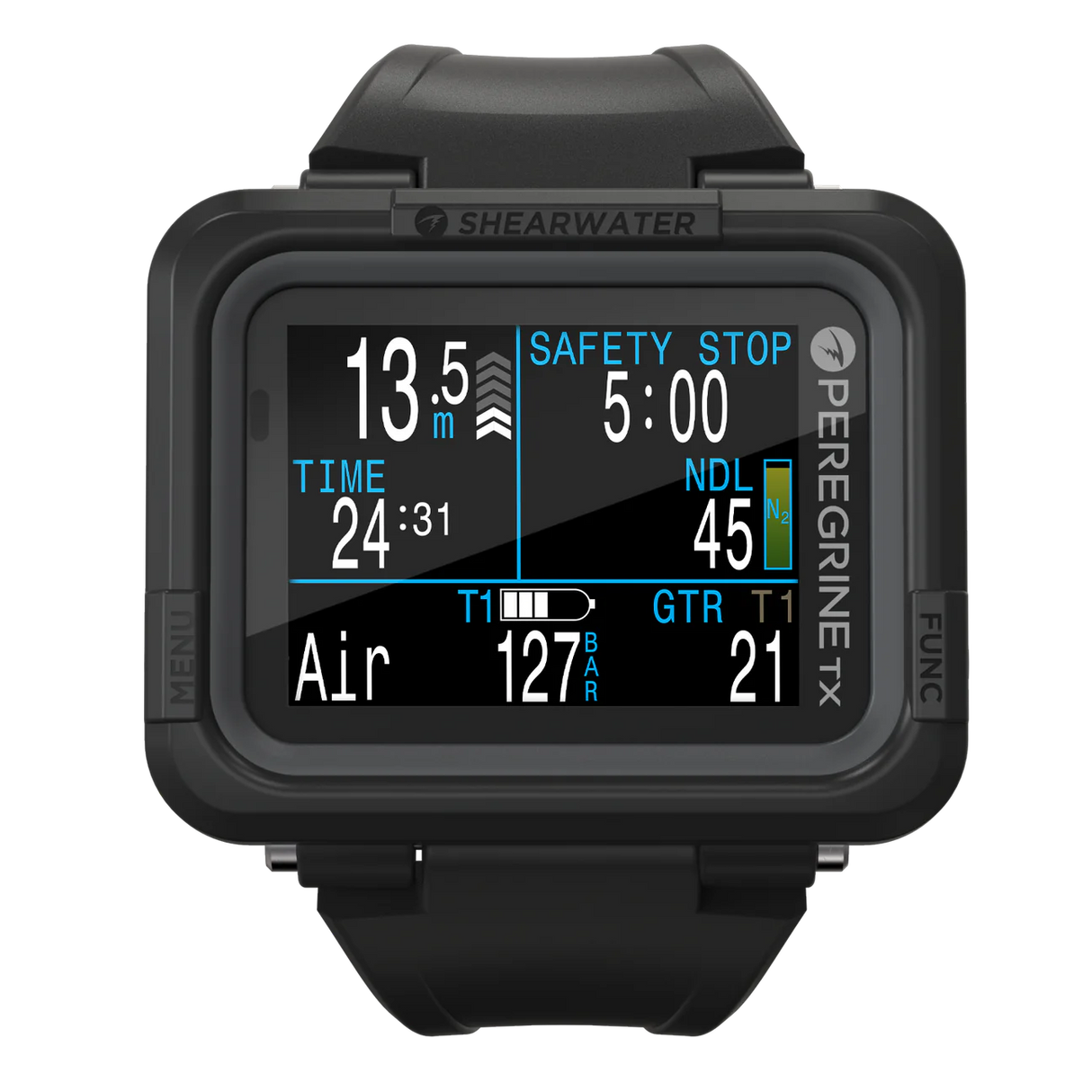 Shearwater Dykkercomputer Peregrine TX