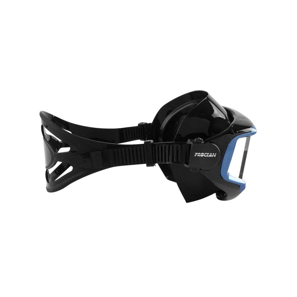 Dykkermaske Silicone tri-glas forskellige farver