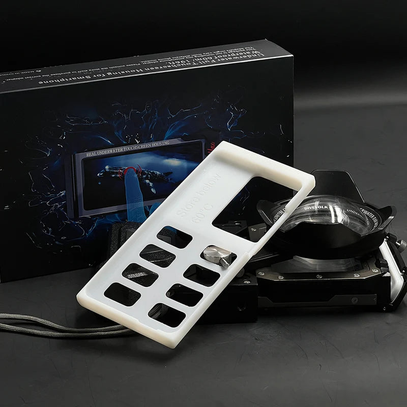 Divevolk 3D-printet tilpasset adapter til SeaTouch 4 MAX Plus (iPhone og Android)