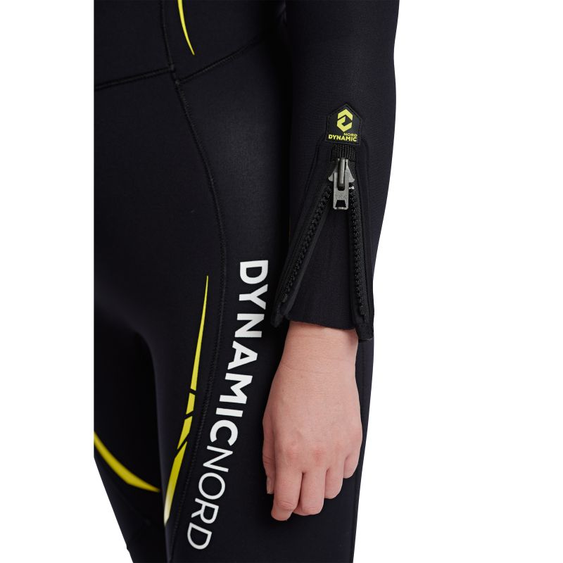 DynamicNord VÅDDRAGT Women Wetsuit Advanced SL-72 7mm Sort/Gul