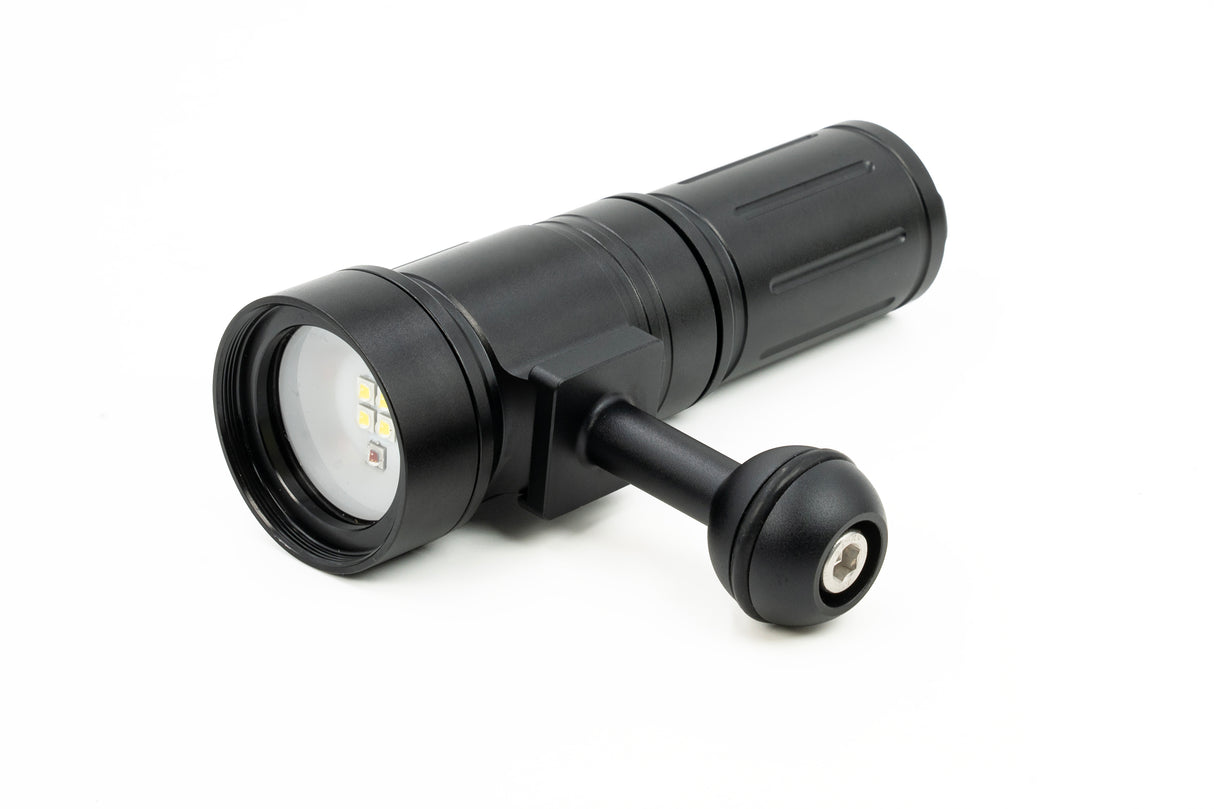 DiveVolk Video Dykkerlygte SL20 2000 lumen