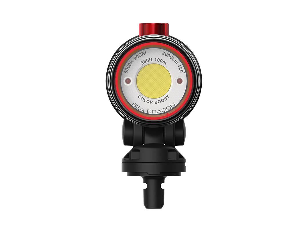 Sealife / Sea Dragon 3000F Color Boost™ COB LED Photo-Video Lygte Kit