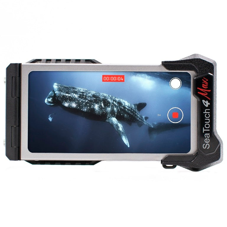 DIVEVOLK SeaTouch 4 MAX Plus, Underwater housing til iPhone og Android, Black