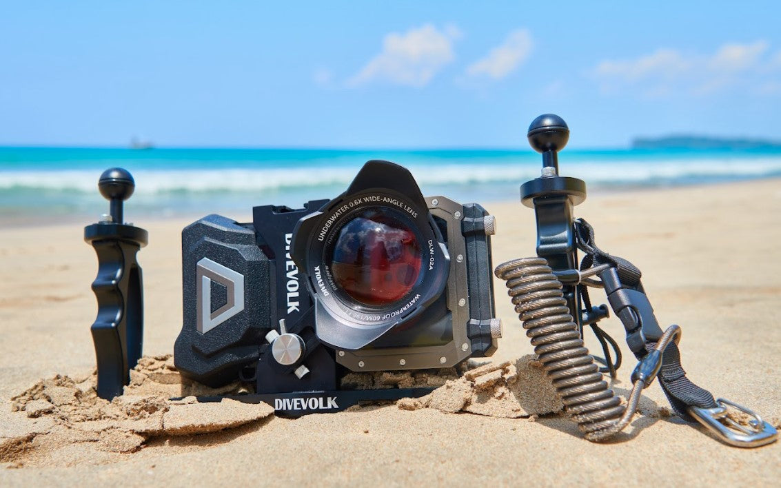 NEW - DIVEVOLK Dual Handle for Underwater Housing