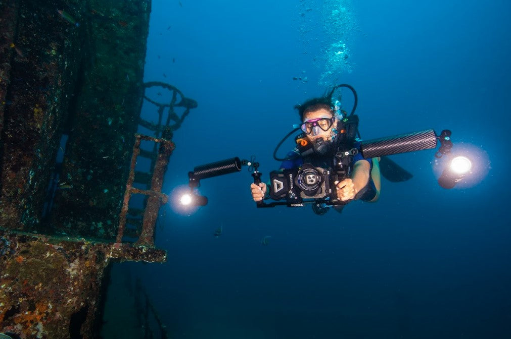 NEW - DIVEVOLK Dual Handle for Underwater Housing