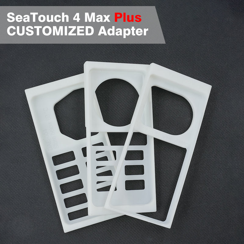 Divevolk 3D-printet tilpasset adapter til SeaTouch 4 MAX Plus (iPhone og Android)
