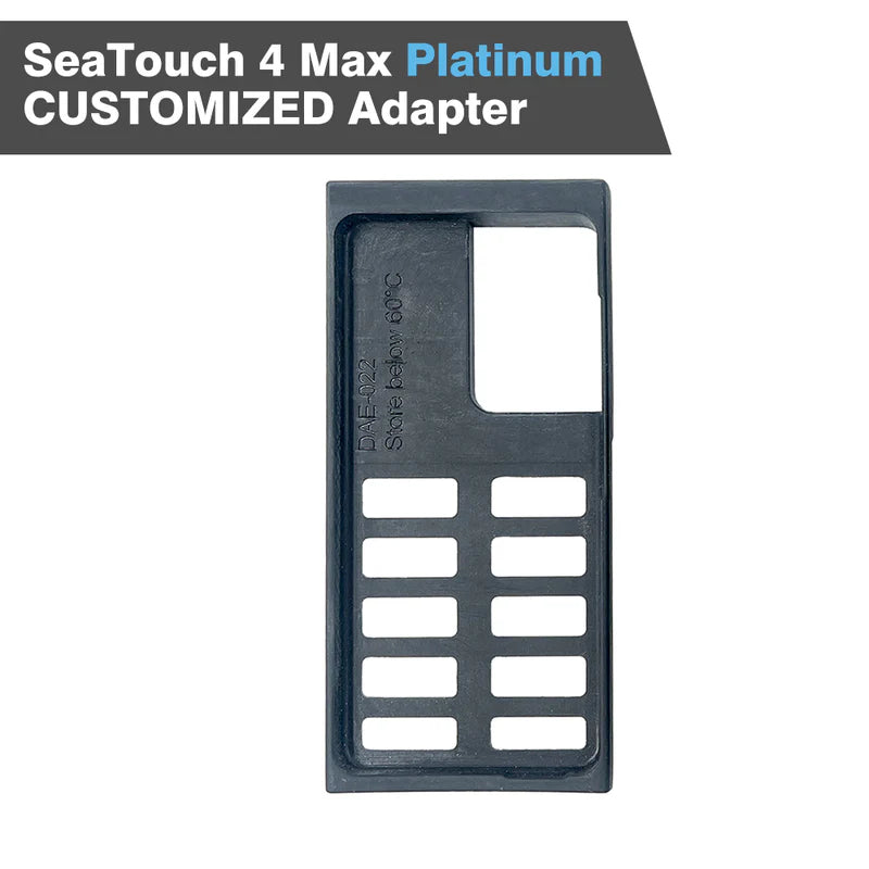 Divevolk 3D-printet tilpasset adapter til SeaTouch 4 MAX Platinum (iPhone og Android)