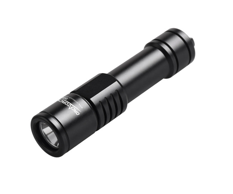 OrcaTorch Dykkerlygte D520 1000 Lumen Sort