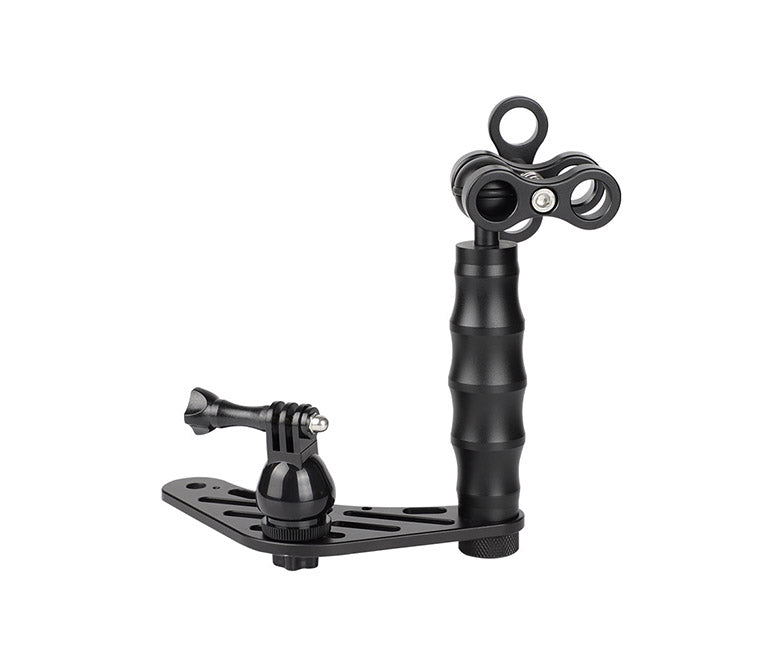 OrcaTorch H02 single mini tray complete with mini base, handle and ball clamp