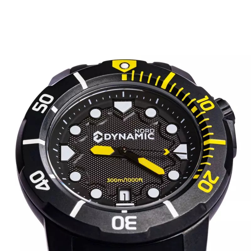 DynamicNord Dykkerur Watch SS ST-300 Sort