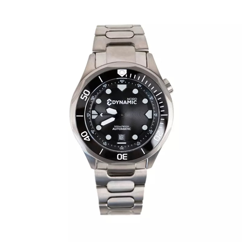 DynamicNord Dykkerur Watch Titanium TI-500 Sort