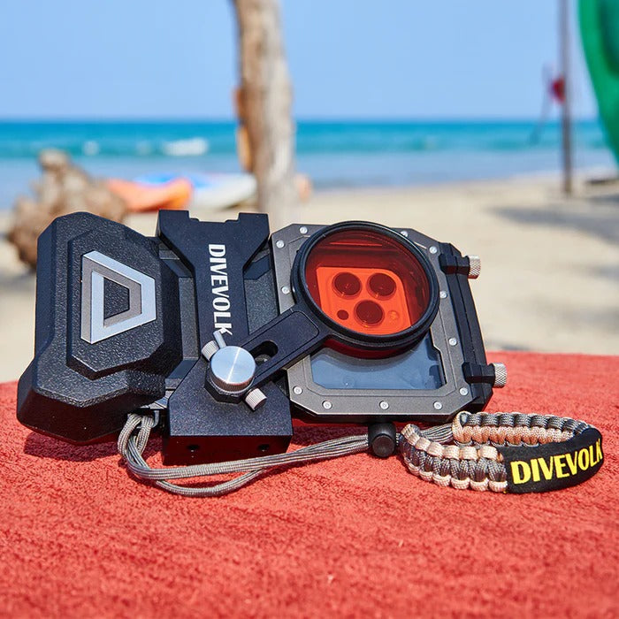 Divevolk SeaTouch 4 Max Plus Underwater Housing Filters Kit til iPhone og Androids