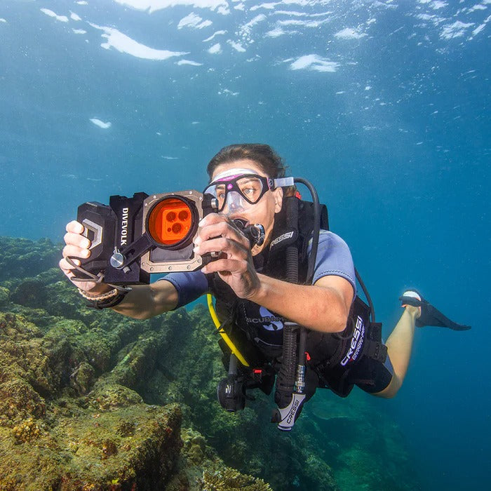 Divevolk SeaTouch 4 Max Plus Underwater Housing Filters Kit til iPhone og Androids