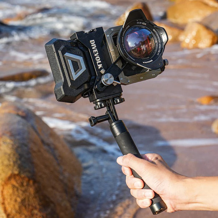 Divevolk SeaTouch 4 Max Plus Underwater Housing Selfie Kit til iPhone og Android