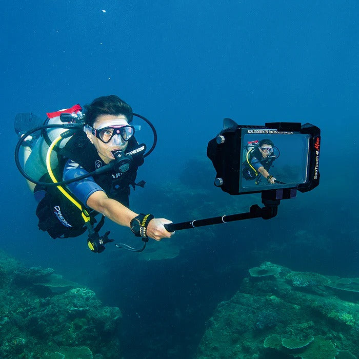 Divevolk SeaTouch 4 Max Plus Underwater Housing Selfie Kit til iPhone og Android
