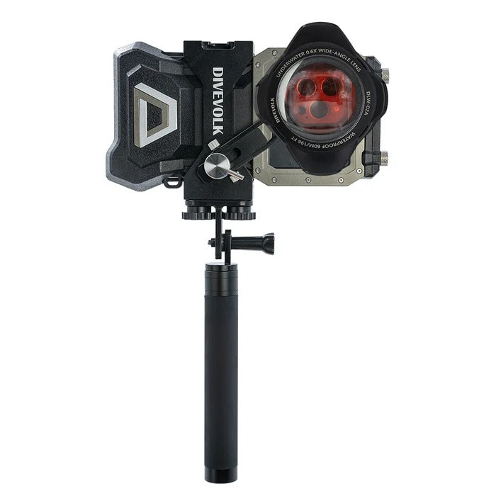 Divevolk SeaTouch 4 Max Plus Underwater Housing Selfie Kit til iPhone og Android