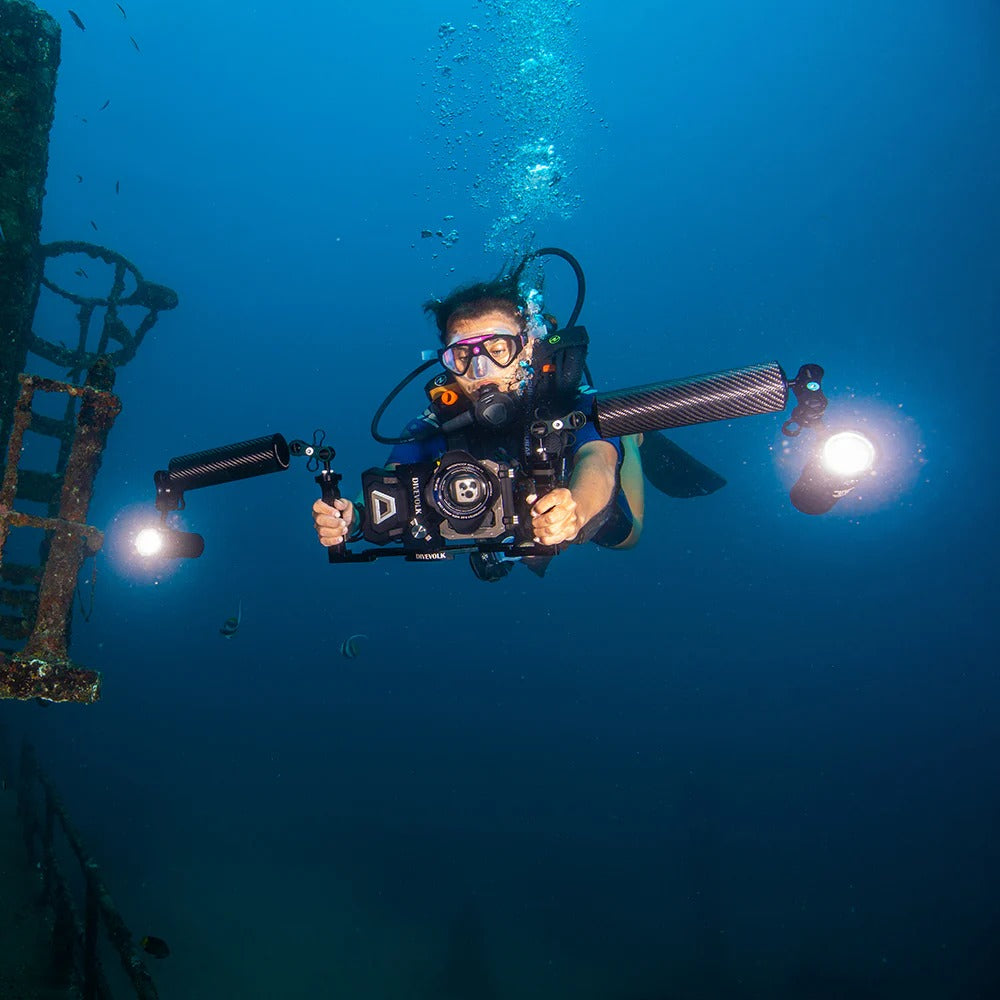 Divevolk SeaTouch 4 Max Plus Underwater Housing Almighty Kit til iPhone og Android