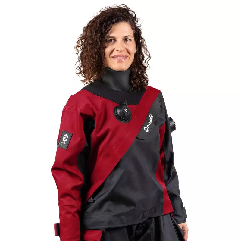 DynamicNord TØRDRAGT RS-352 Women Drysuit Sort/Burgundy