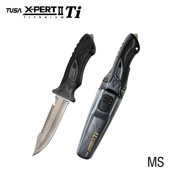 TUSA FK-940 TI X-Pert II dykkerkniv i titanium.