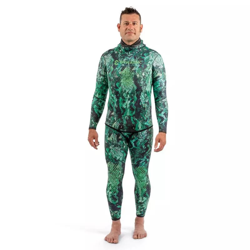 DynamicNord VÅDDRAGT Apnea SFS-5 Men Wetsuit 2 piece 5mm Camo