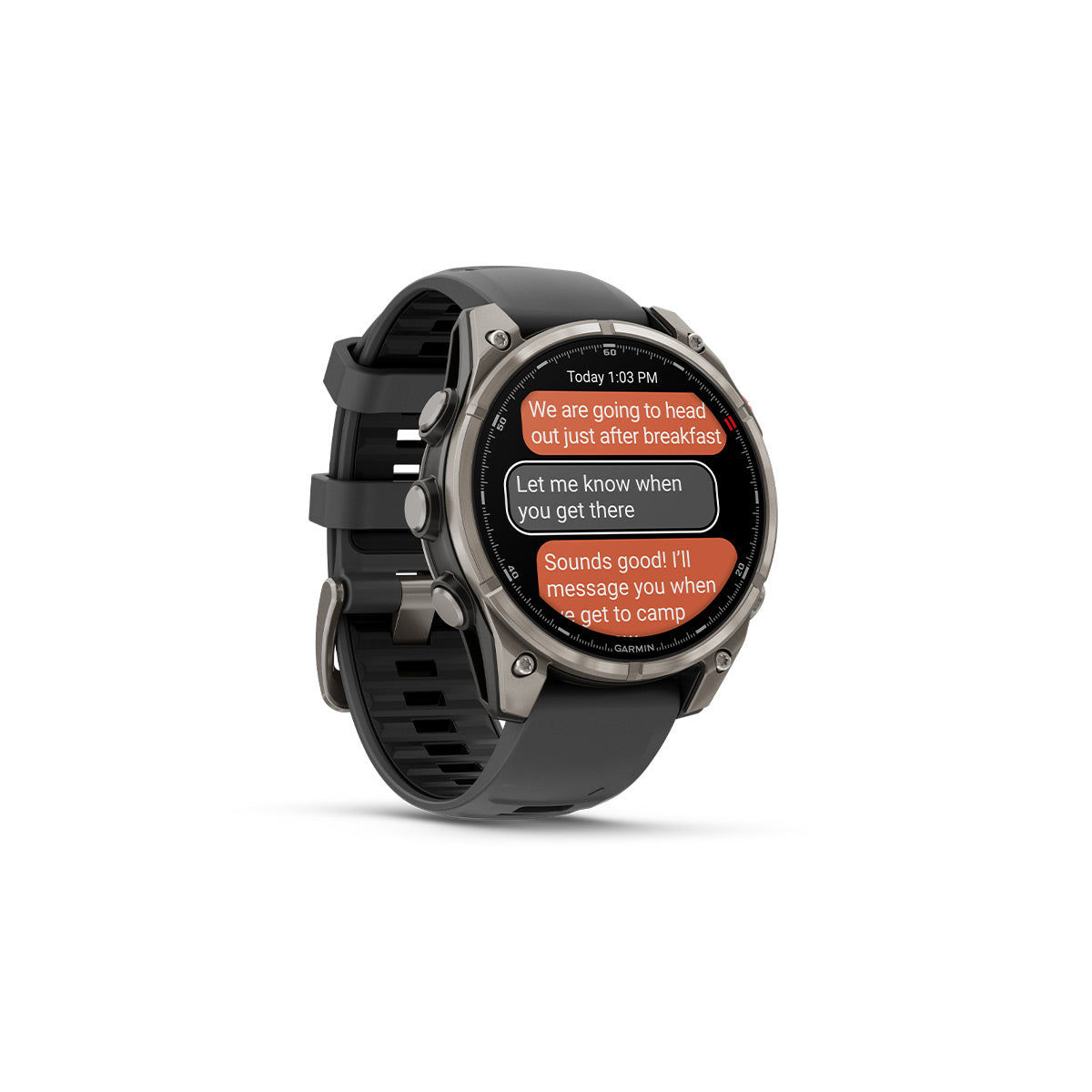 Garmin Dykkercomputer Fenix 8 Pro - 47 mm AMOLED Sapphire Titanium
