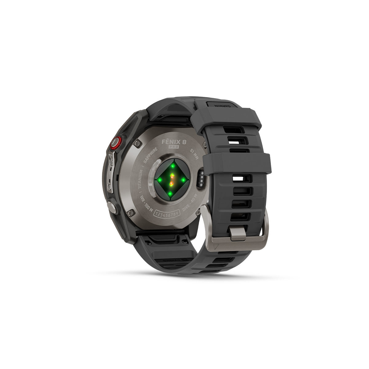 Garmin Dykkercomputer Fenix 8 Pro - 51 mm AMOLED Sapphire Titanium