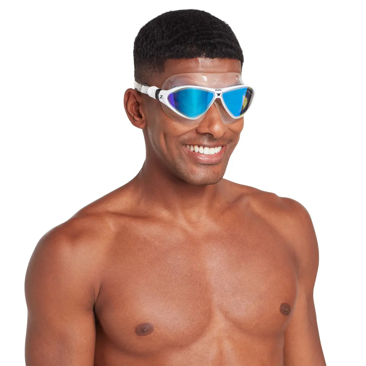 Zoggs Svømmebrille Horizon Flex Mask Titanium Lens