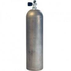Aluflaske 5,7 Liter 40Cft 200 bar Natural MES