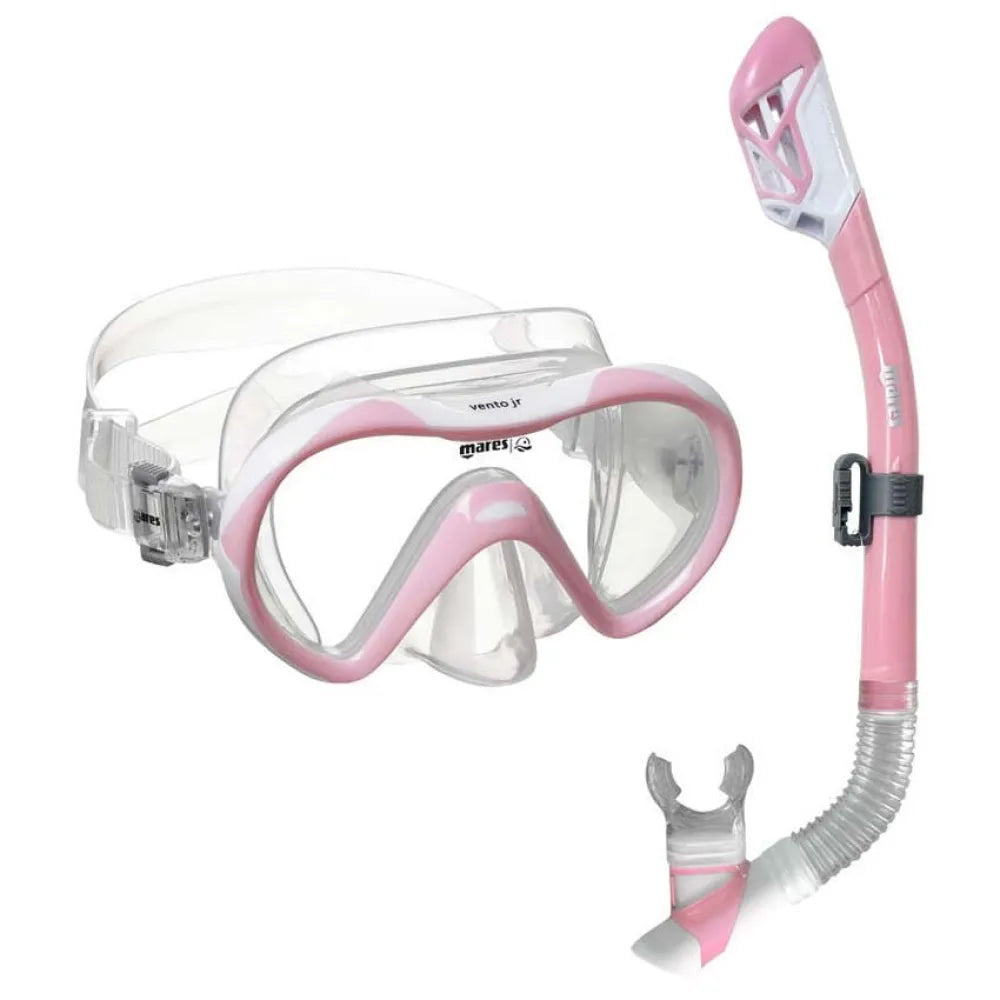 Mares Snorkelpakke Vento Dry Jr