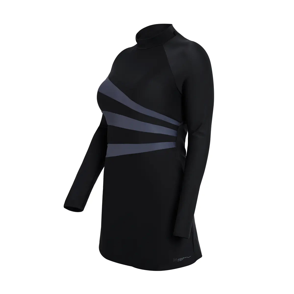 Zoggs Modesty suit Meelup 3 Piece til kvinder Sort