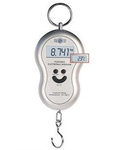 Digital fiskevægt med termometer