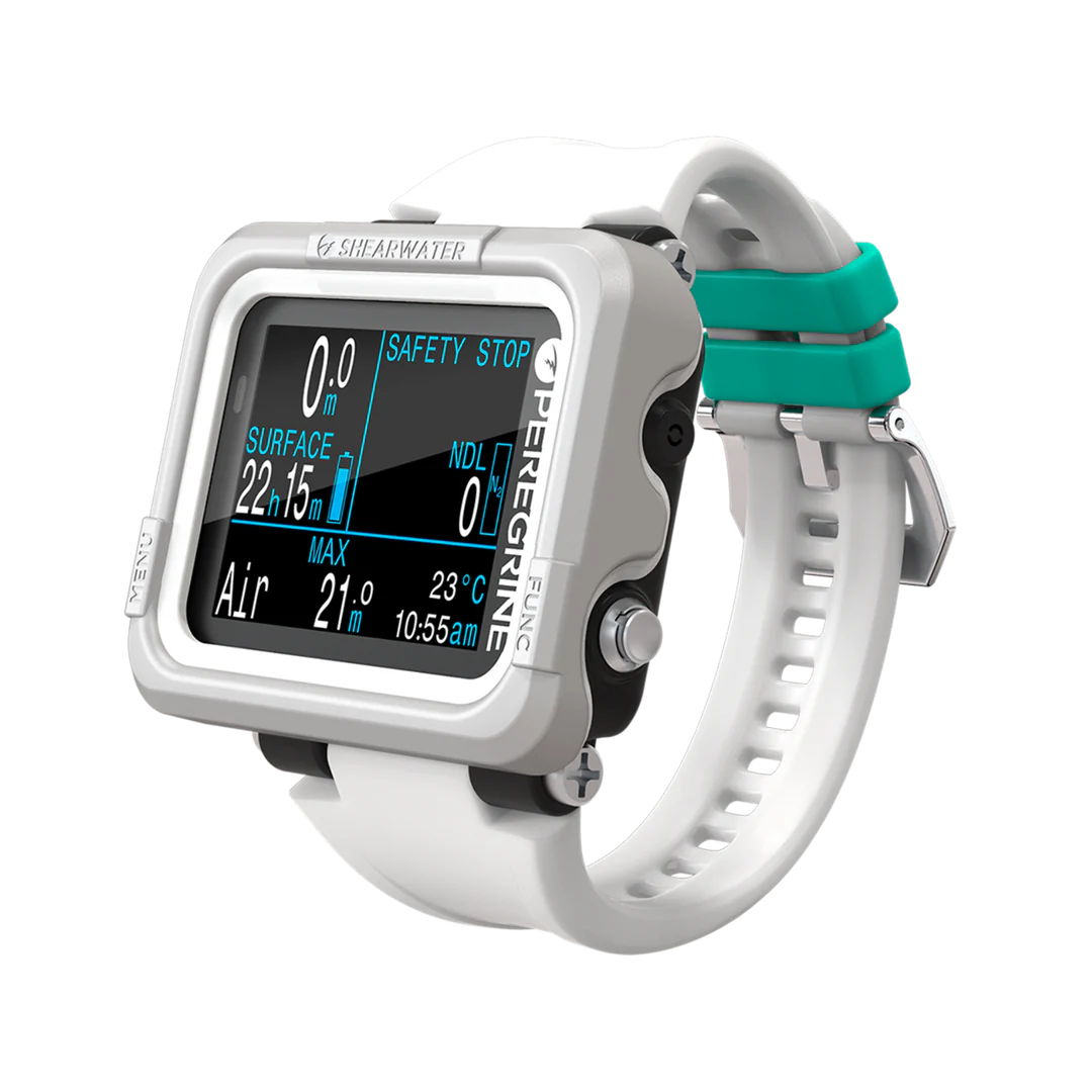 Shearwater Dykkercomputer Peregrine Hvid