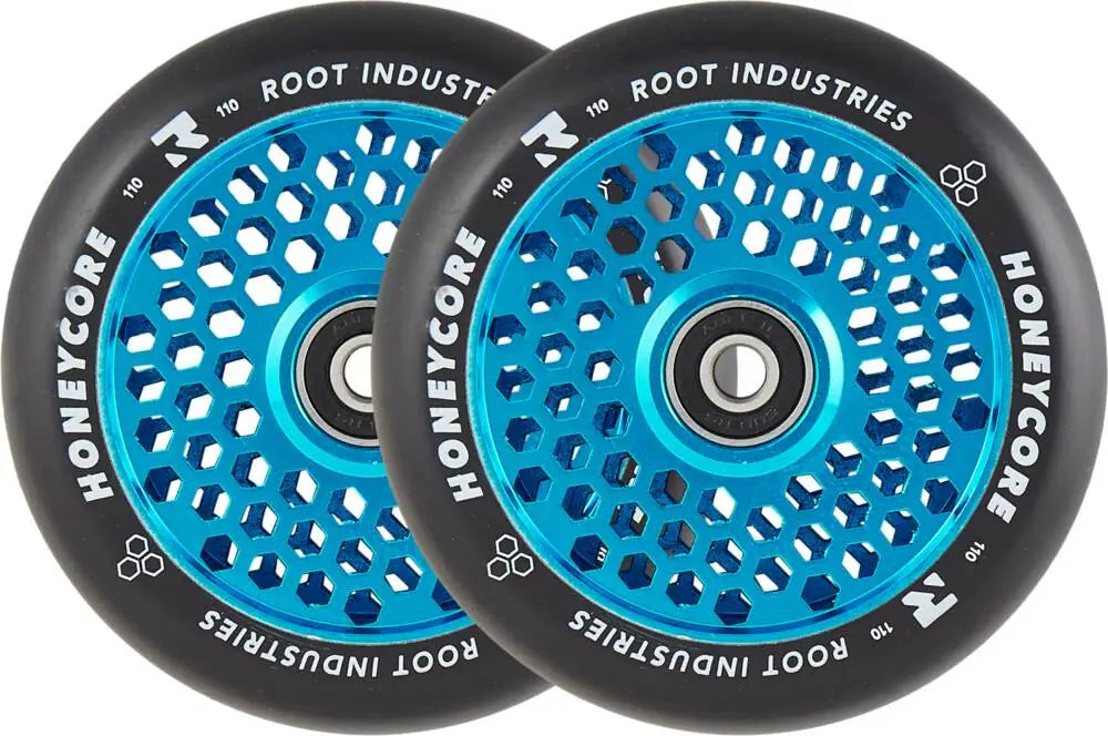 Root Honeycore Hjul Til Løbehjul, Sort, 2-Pak (110mm)