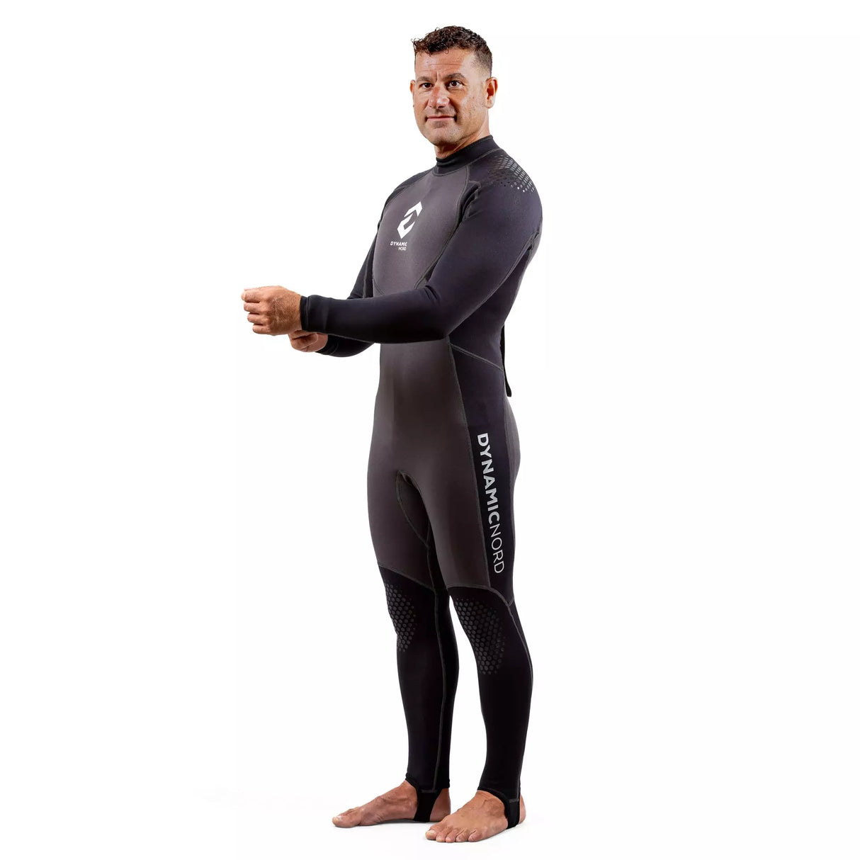 DynamicNord VÅDDRAGT Men Wetsuit 1mm Sort/Grå Essential