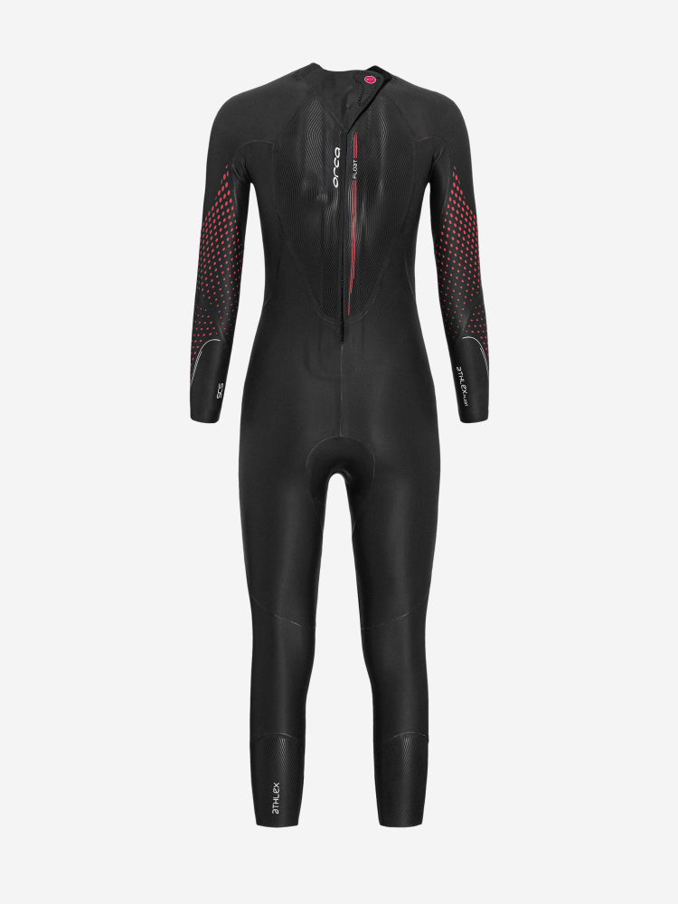 Orca Våddragt Athlex Float V2 til Kvinder sort/rød (nye model 2026)