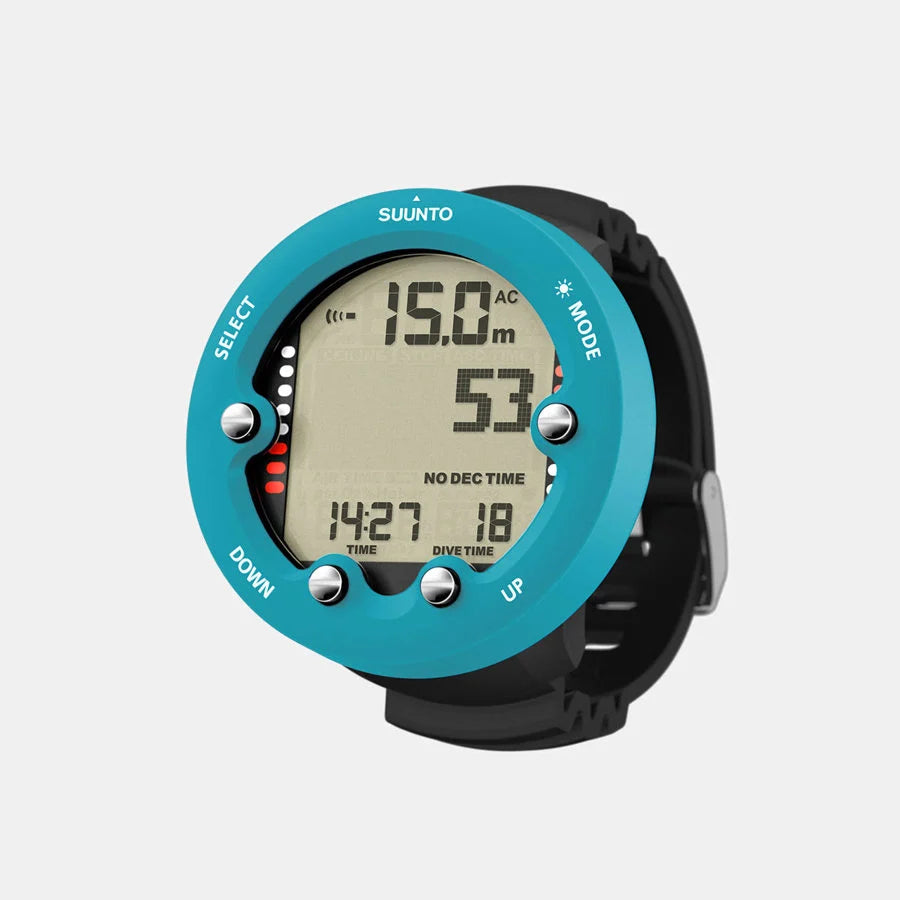 Suunto Zoop Novo Dykkercomputer Aqua Blue- altid Danmarks billigste Prisgaranti