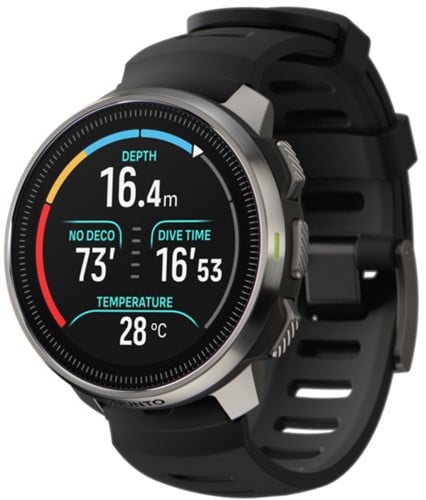 Suunto Dykkercomputer Ocean Sort/Stål