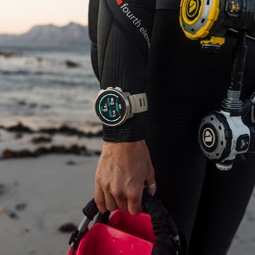 Suunto Dykkercomputer Ocean Sort/Stål