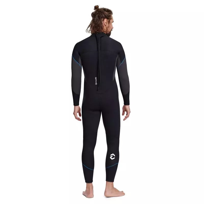 DynamicNord VÅDDRAGT Men Wetsuit 5mm Sort/Grå SE-51 Essential