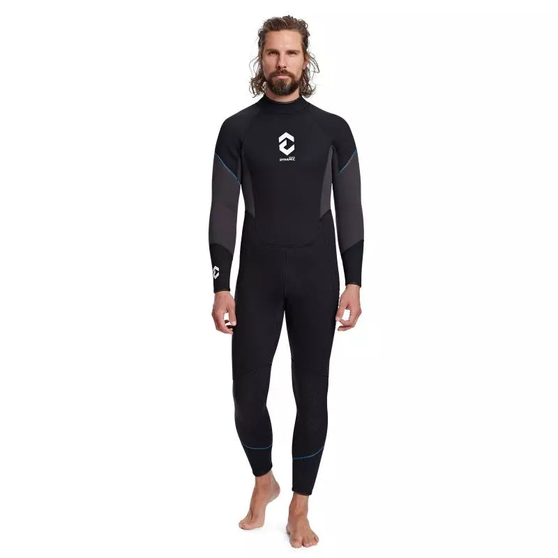 DynamicNord VÅDDRAGT Men Wetsuit 5mm Sort/Grå SE-51 Essential