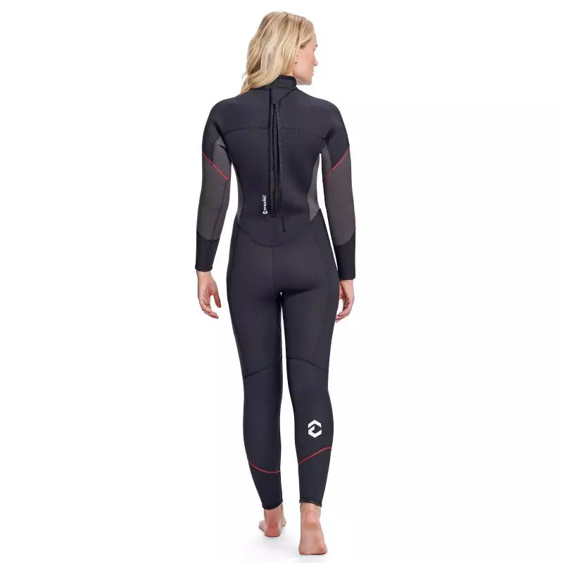 DynamicNord VÅDDRAGT SE-72 Women Wetsuit 7mm Sort/Grå