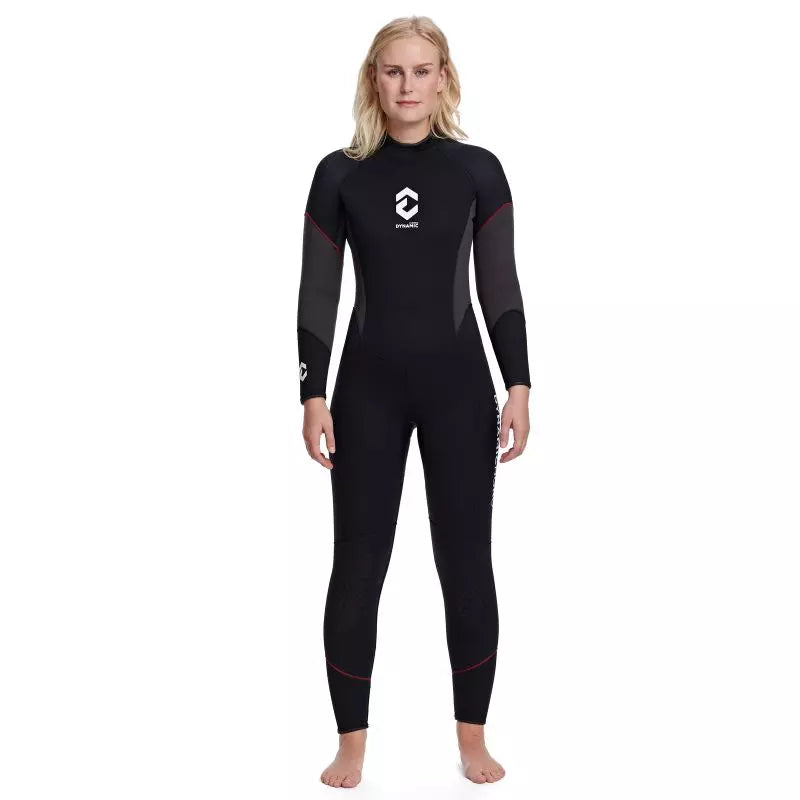 DynamicNord VÅDDRAGT SE-52 Women Wetsuit 5mm Sort/Grå