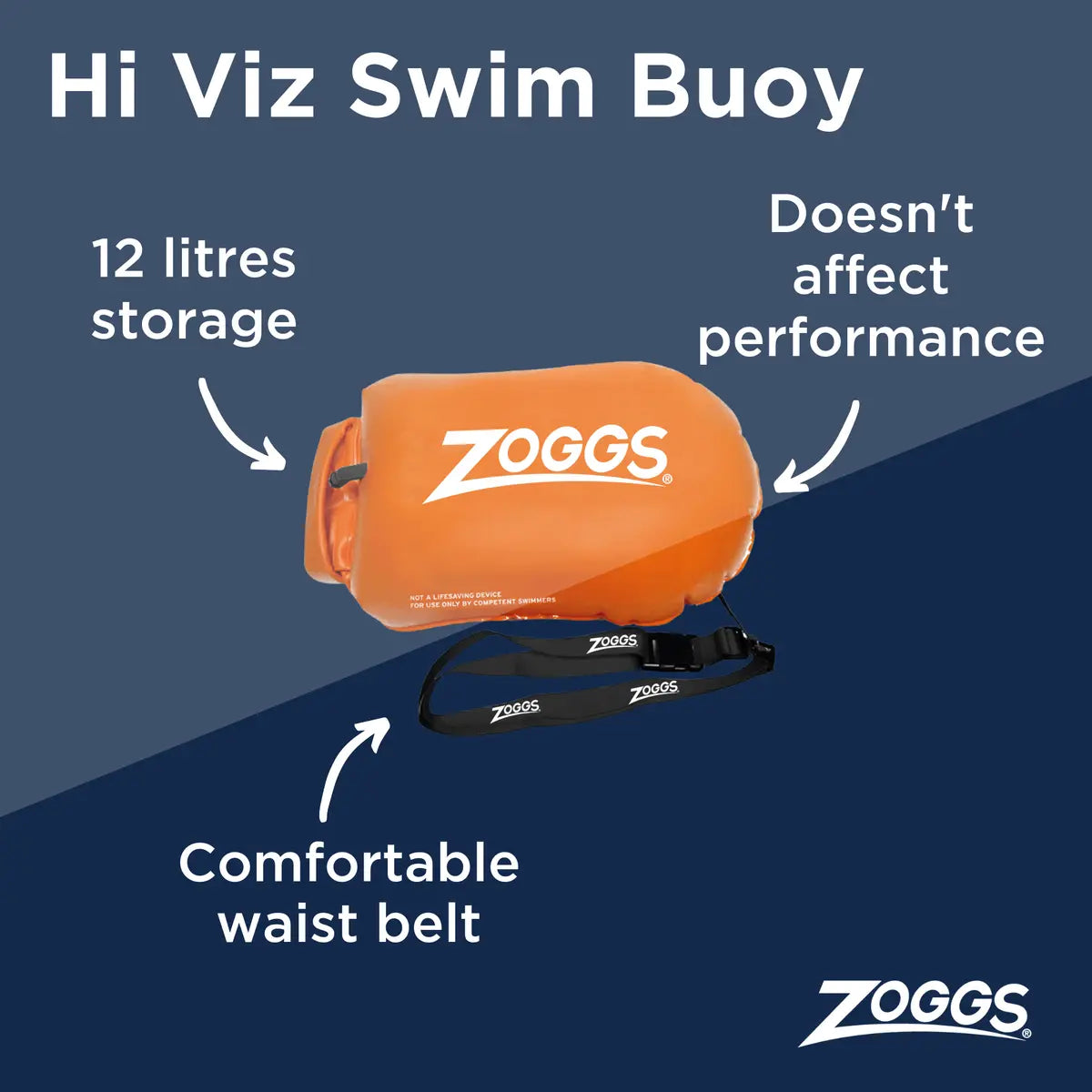 Zoggs Svømmebøje/Drybag Orange