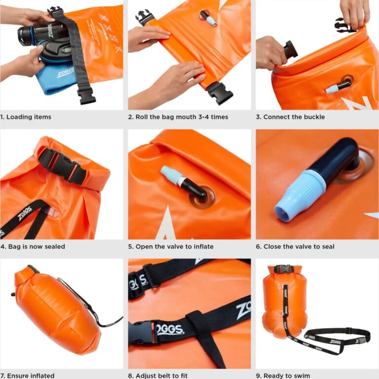 Zoggs Svømmebøje/Drybag Pink